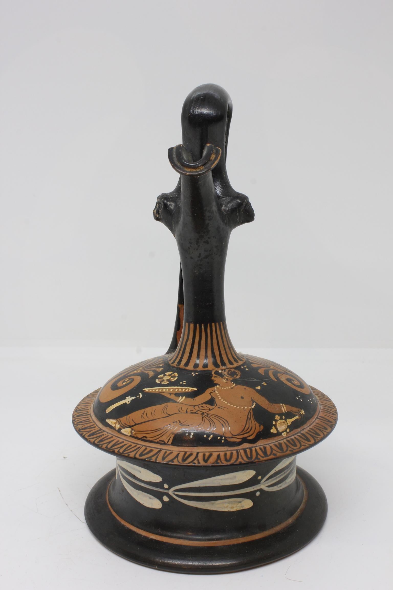 18th Century and Earlier Ancient Greek Terracotta Epichysis For Sale