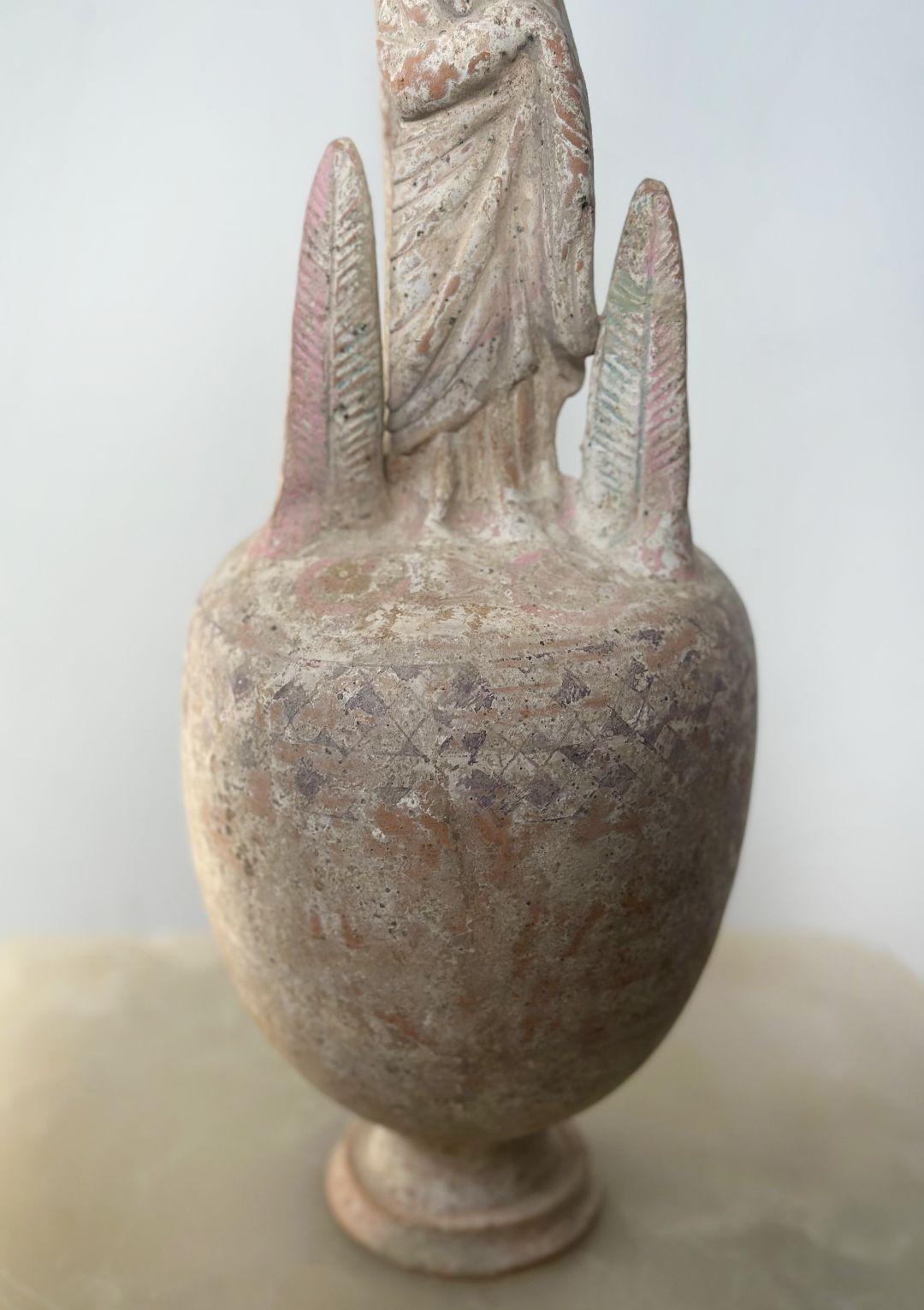 Ancient Greek Terracotta Votive Vessel, c. 4th C. B.C. For Sale 2