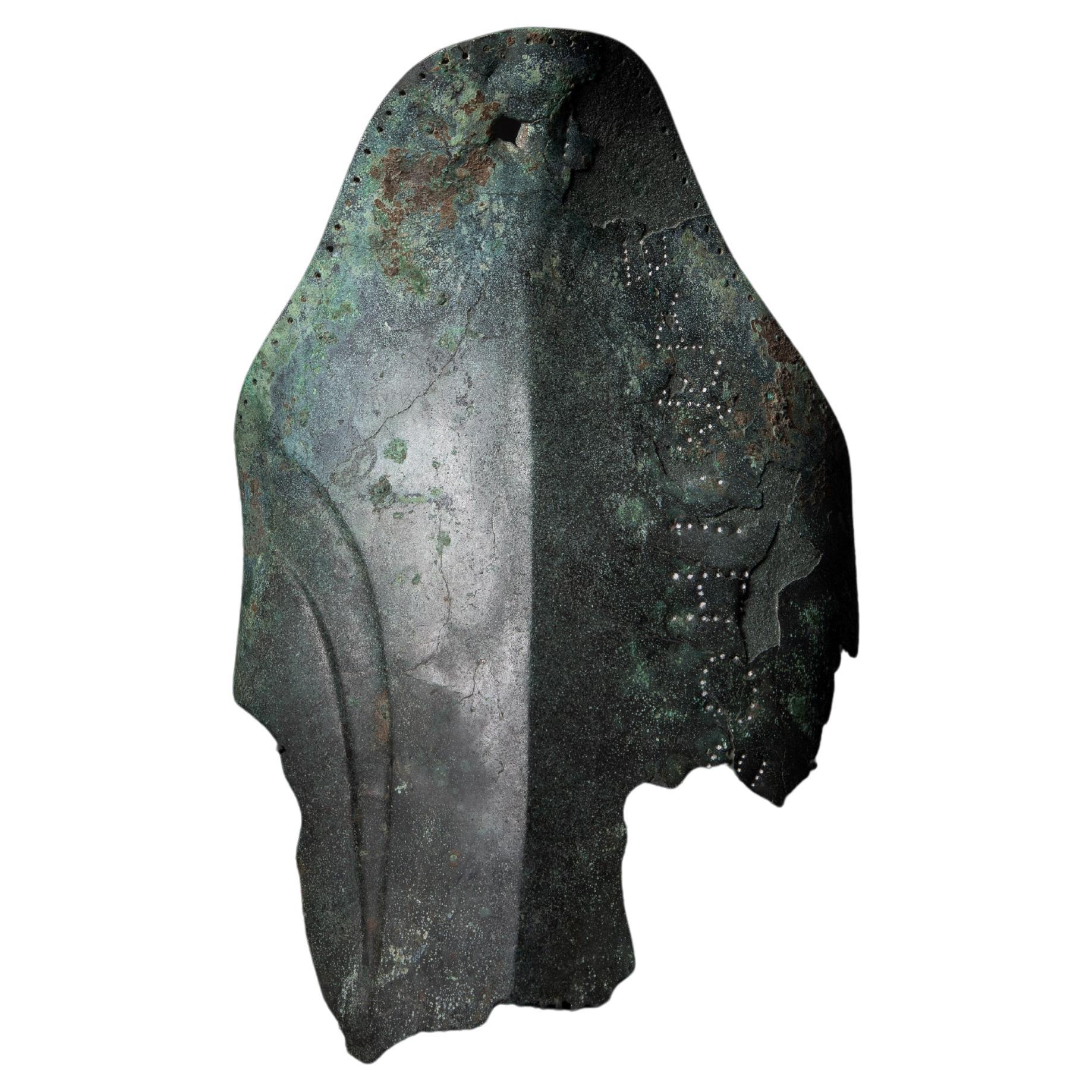 Ancient Greek Trophy Armour with Original Inscription For Sale