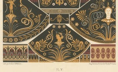 Ancient Greek Vase and Border Patterns – Classical Ornament, Plate V, ca.1890