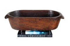 Ancient Hand Hewn Burlwood Bowl