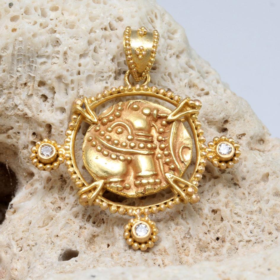 La dynastie des Gangas de l'Ouest a régné sur ce qui est aujourd'hui le sud de l'Inde (Karnataka) du IVe siècle à la fin du Xe siècle de notre ère. Son âge d'or est souvent attribué à Sripurusha (890-907 CE), durant lequel la dynastie a atteint son