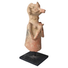 Ancienne figurine de porteur de coupe de fertilité de la vallée de l'Indus, C (2800-2600 avant J.-C.).