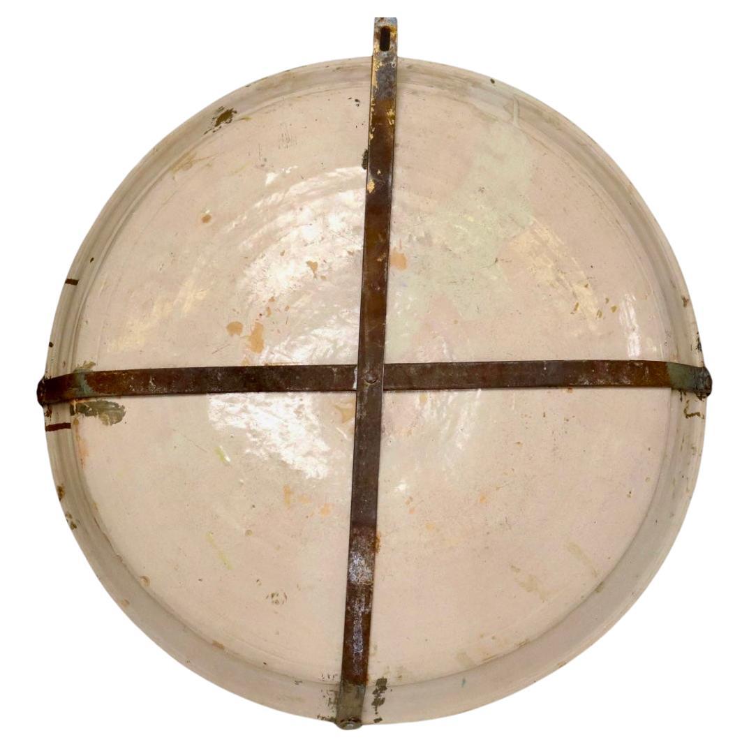 Cargador de mayólica de loza italiana antigua, muy grande Barroco en venta