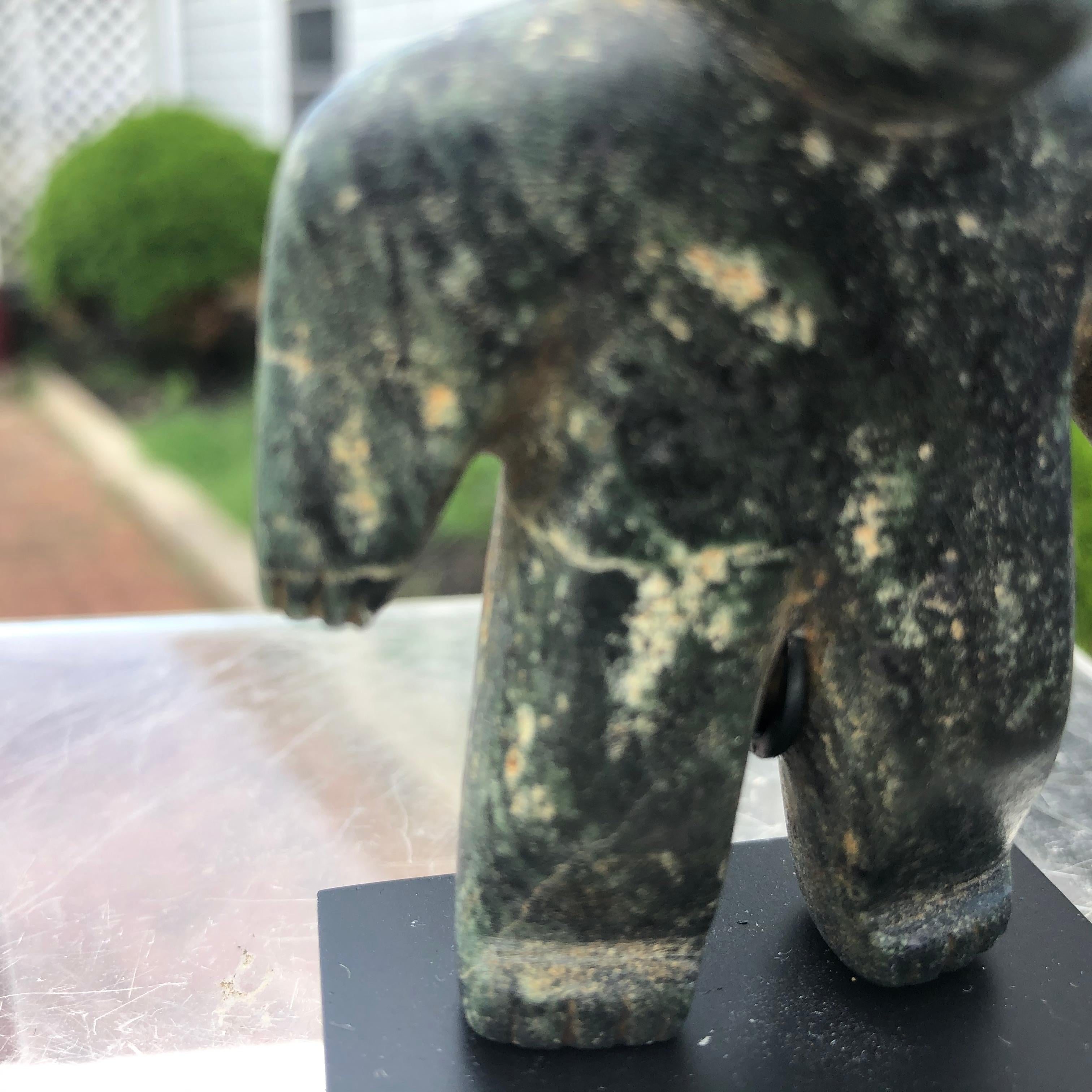 Ancient Jade Pre Columbian Figure Supernatural Human, 1000-400 BC 8