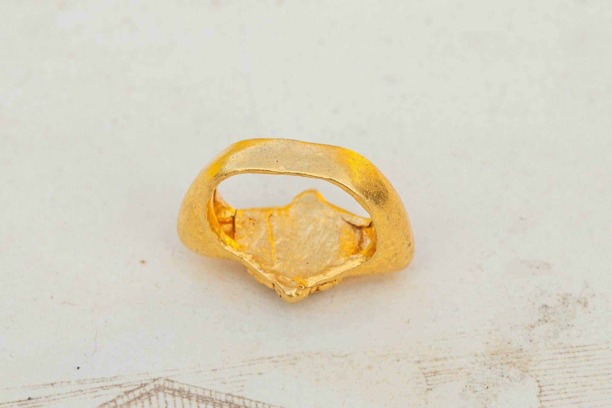 Ancient Javanese Labyrinth Ring 4