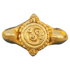 Ancienne bague du labyrinthe japonais