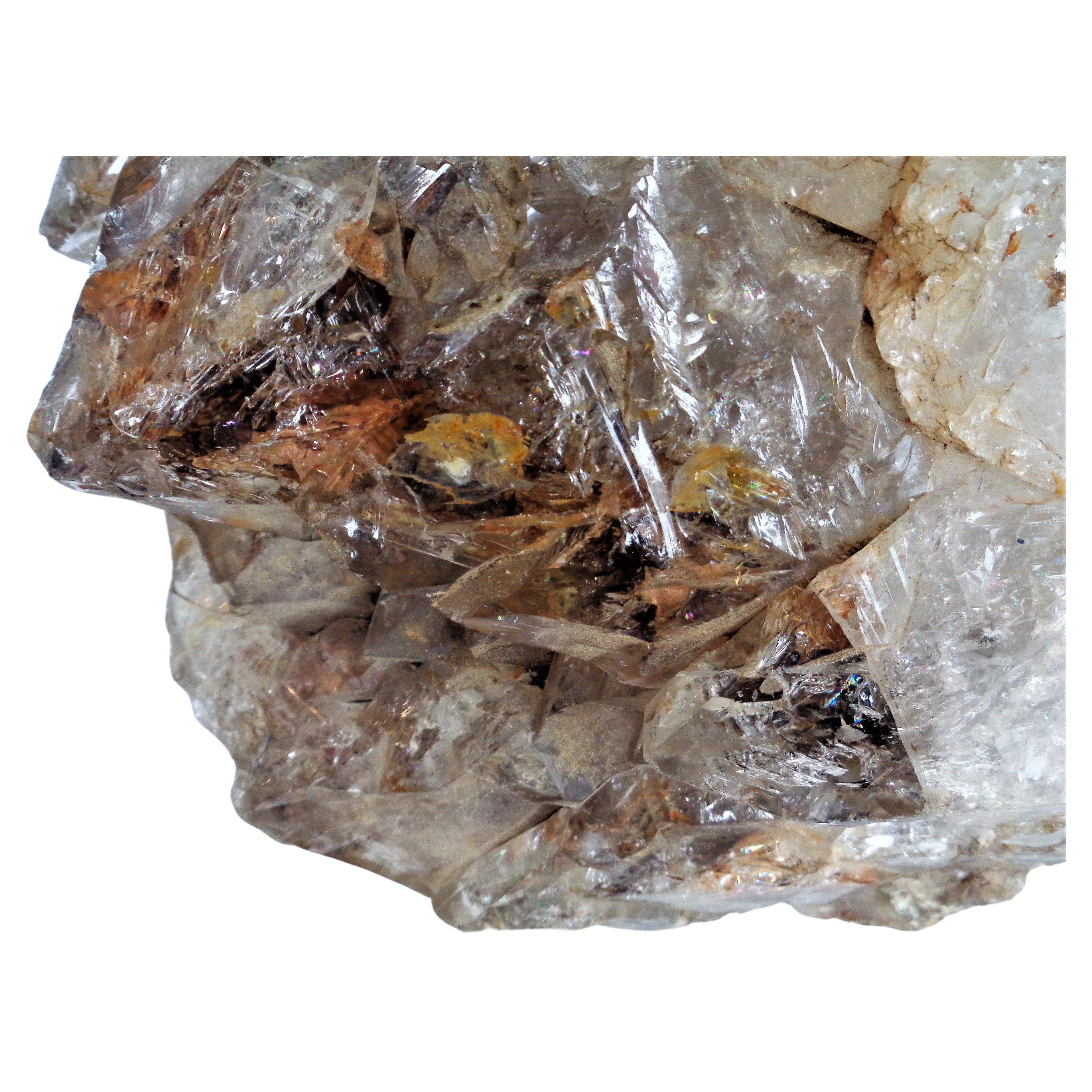 Prehistoric Ancient Large Quartz Crystal Cluster Specimen