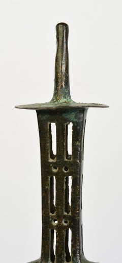 Ancient Luristan Bronze Sword / Knife / Dagger / Early Iron Age Weapon