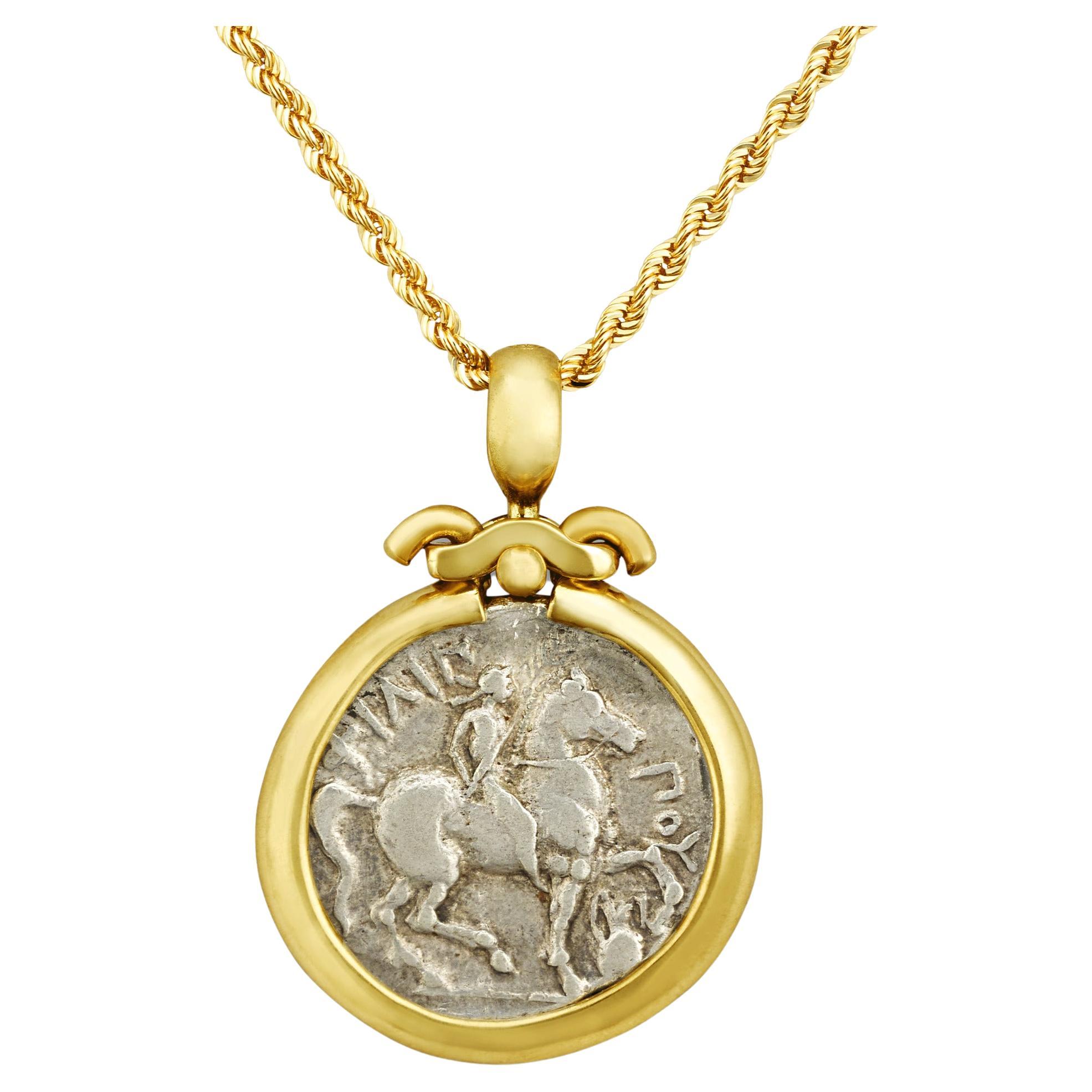 Ancient Macedonian Coin Necklace