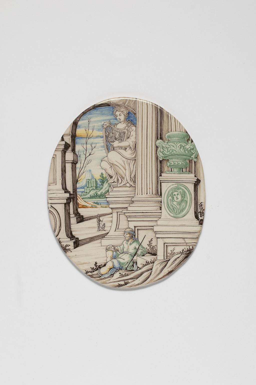Antike Maiolica-Kacheln, Rampini-Manufaktur, Pavia, 1693-1704 im Zustand „Hervorragend“ im Angebot in Milano, IT