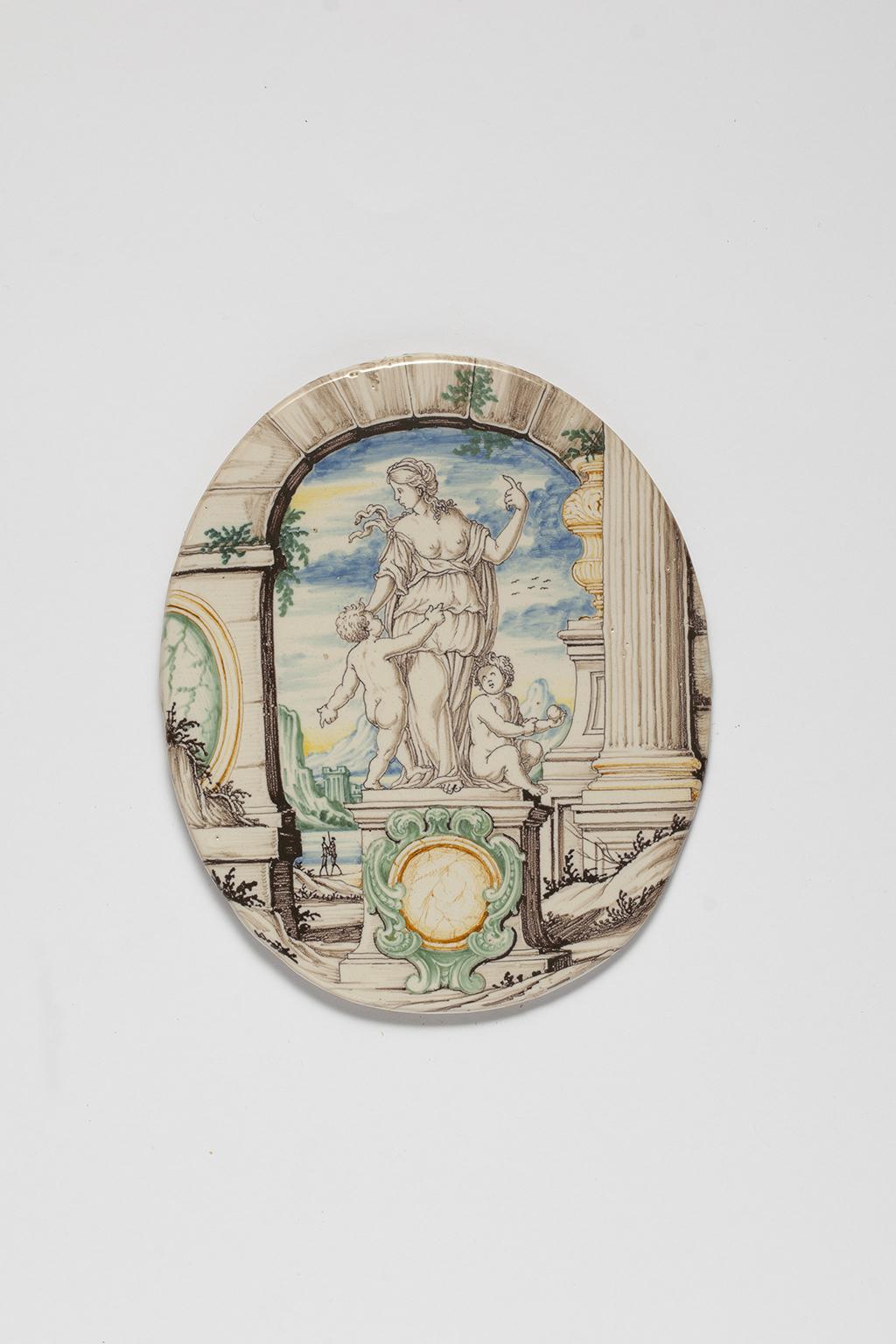 Ancient Maiolica Tiles, Ambrogette, Rampini Manufactory, Pavia, 1693-1704 For Sale 1