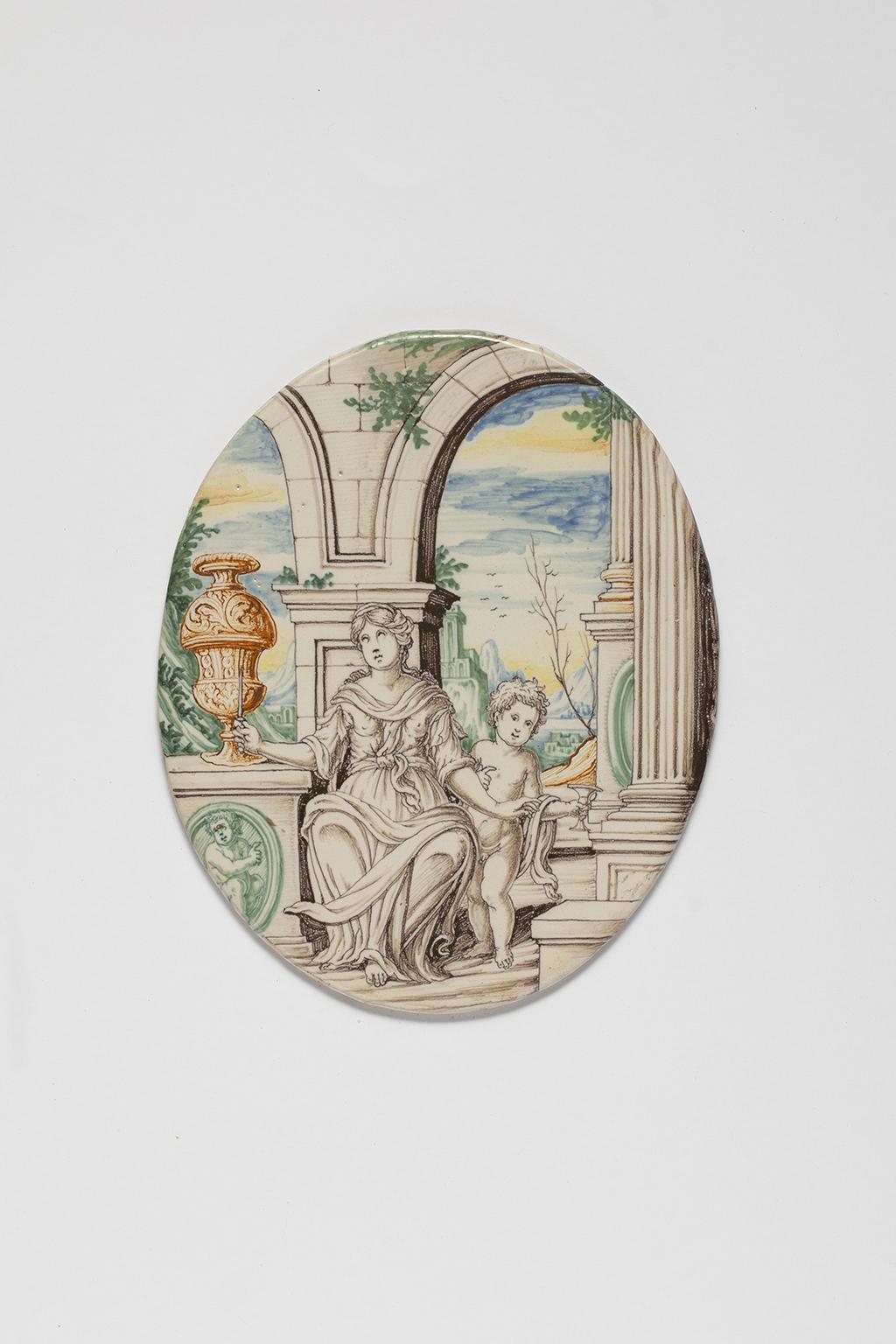 Ancient Maiolica Tiles, Rampini Manufactory, Pavia, 1693-1704 For Sale 3