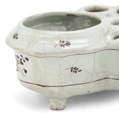 Ancient Majolica Oil Jug by Italian School 19th Century