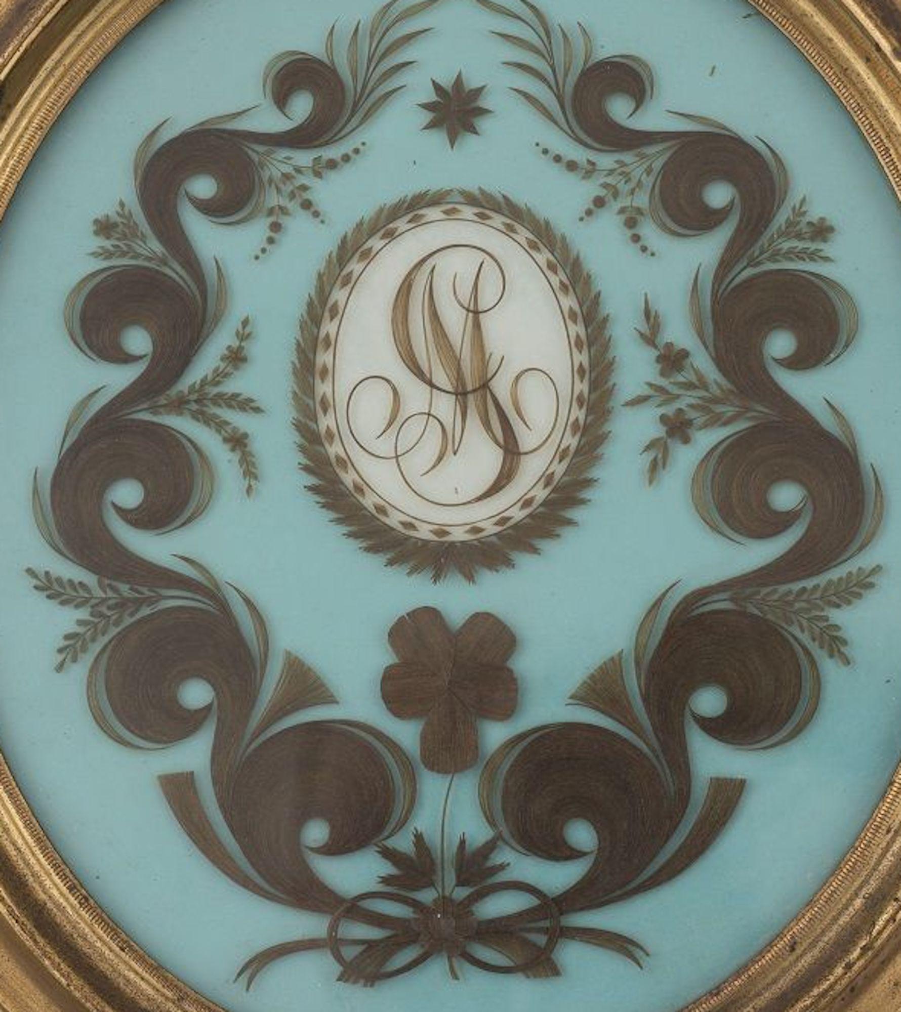 Copper Ancient Manlio Garibaldi Monogram, Italian Manufacture, 1874 For Sale