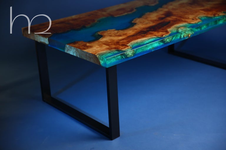 Ancient Maple Burl Coffee Table For Sale at 1stDibs