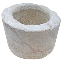 Used Ancient Marble Vessel