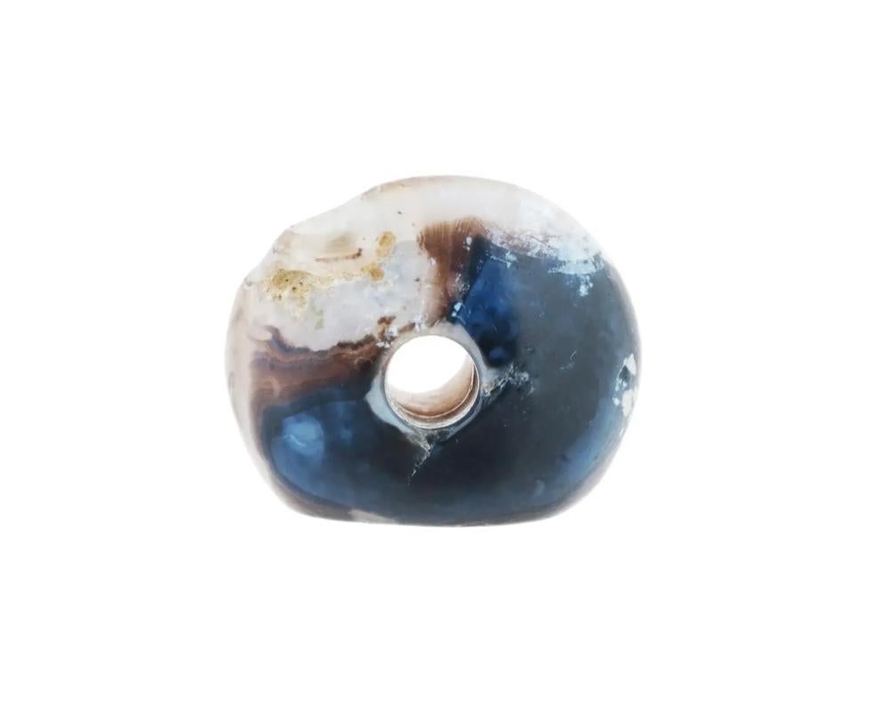 Ancient Mediterranean Agate Intaglio Seal Bead In Good Condition In New York, NY