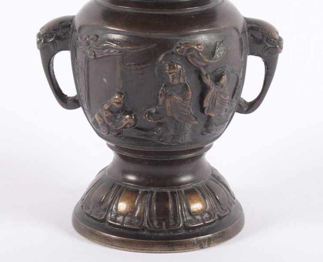 Ancient Meiji Ceremony Vase, Japan, Late 19th Century In Good Condition For Sale In Roma, IT