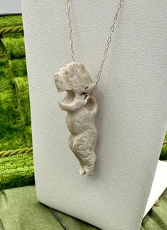 Ancient Mesopotamia Lion Amulet Pendant Necklace 4th-1st century BC Guarantee