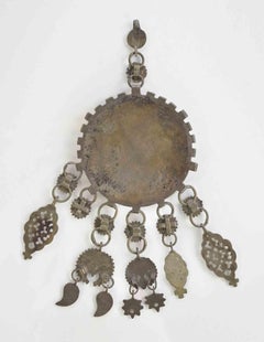Ancient Metal Pendant, 19th Century