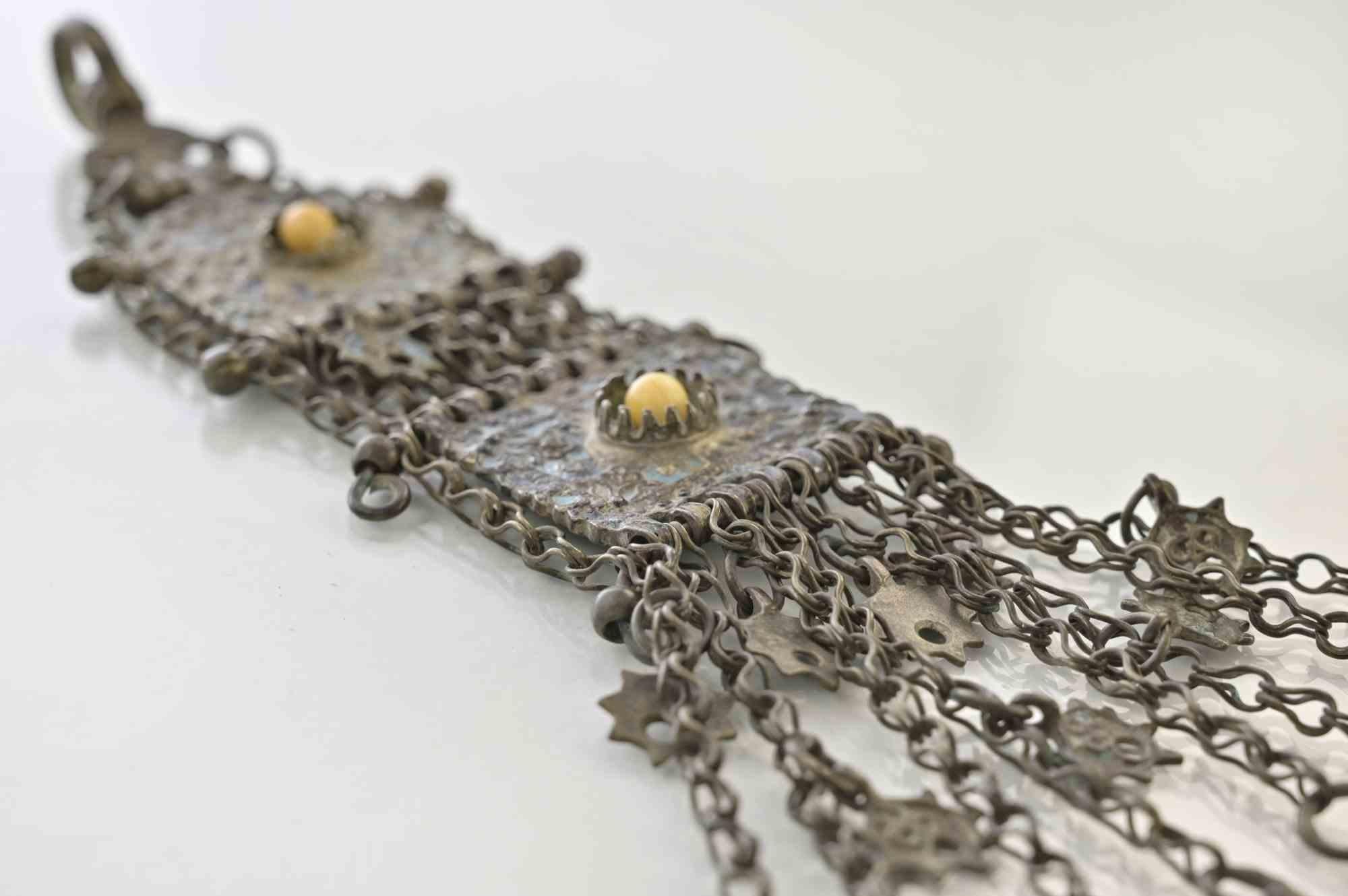 Turc Pendentif en métal ancien, 19e siècle en vente