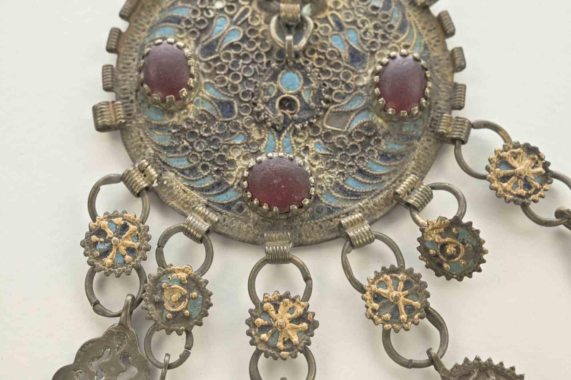 Pendentif en métal ancien, 19e siècle Bon état - En vente à Roma, IT