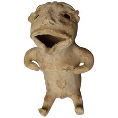 Ancient Middle East Central Asian Amlash Bear Woman Vessel, 1st Millennium BC