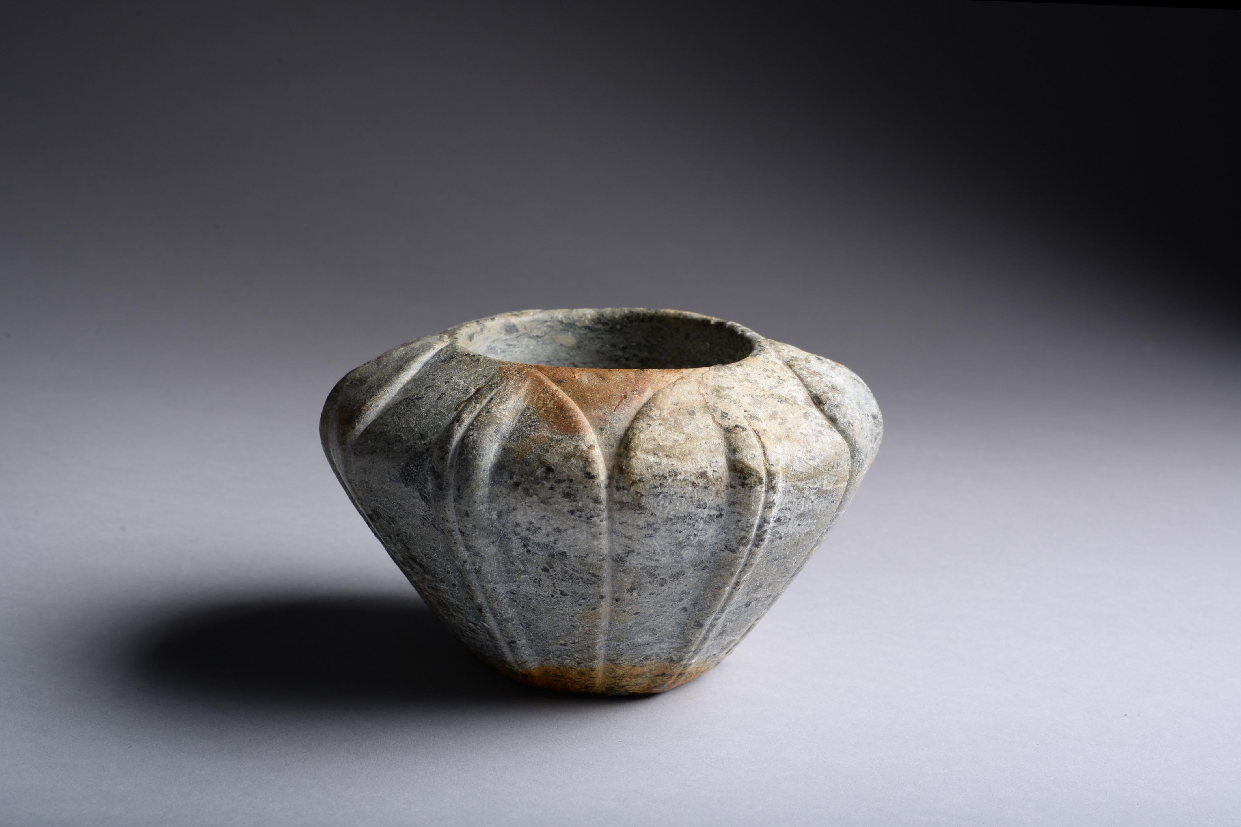 Other Ancient Minoan Lotus Flower Vase For Sale
