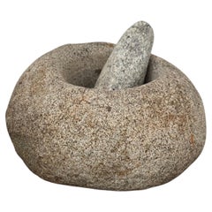 Ancient Mortar from the Pomo Indigenous Peoples of Northern California