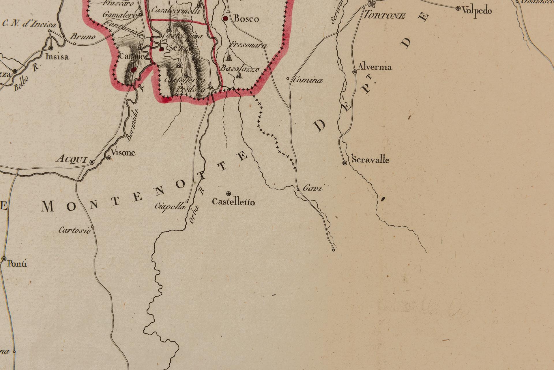 Antiker National Atlas von Frankreich mit Marengo im Angebot 2