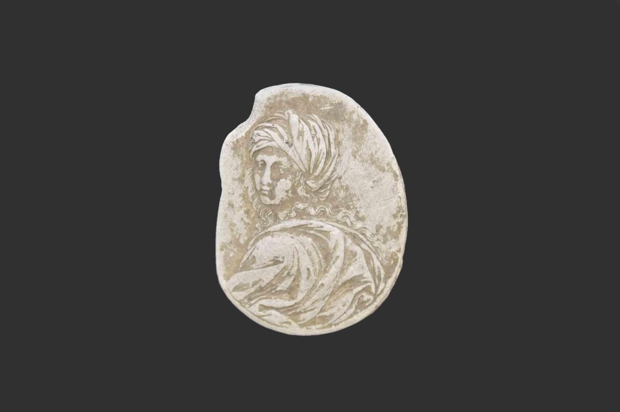 Ancienne intaille camée néoclassique en biscuit.

Italie, 19e siècle.

Bon état.