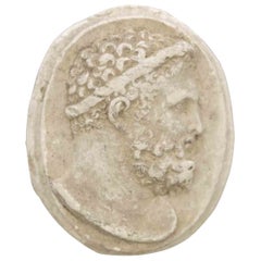 Camafeo calcográfico neoclásico antiguo, siglo XIX
