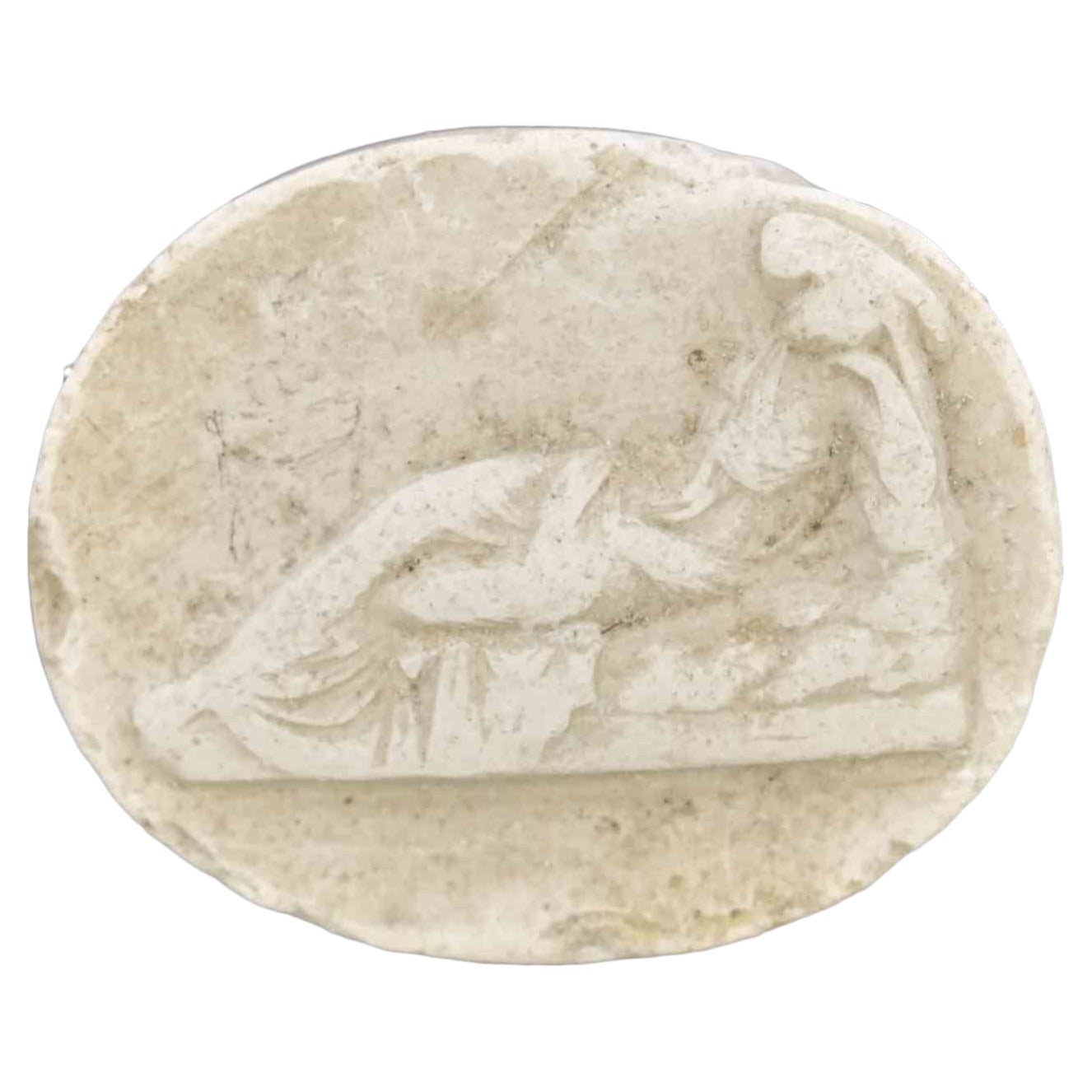 Camafeo calcográfico neoclásico antiguo, siglo XIX