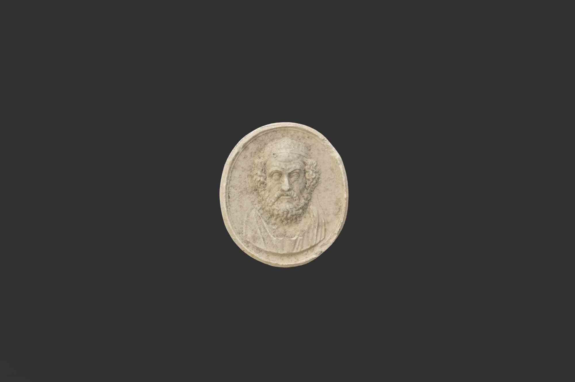 Camafeo antiguo neoclásico calcográfico en biscuit.

Italia, siglo XIX.

Buen estado.