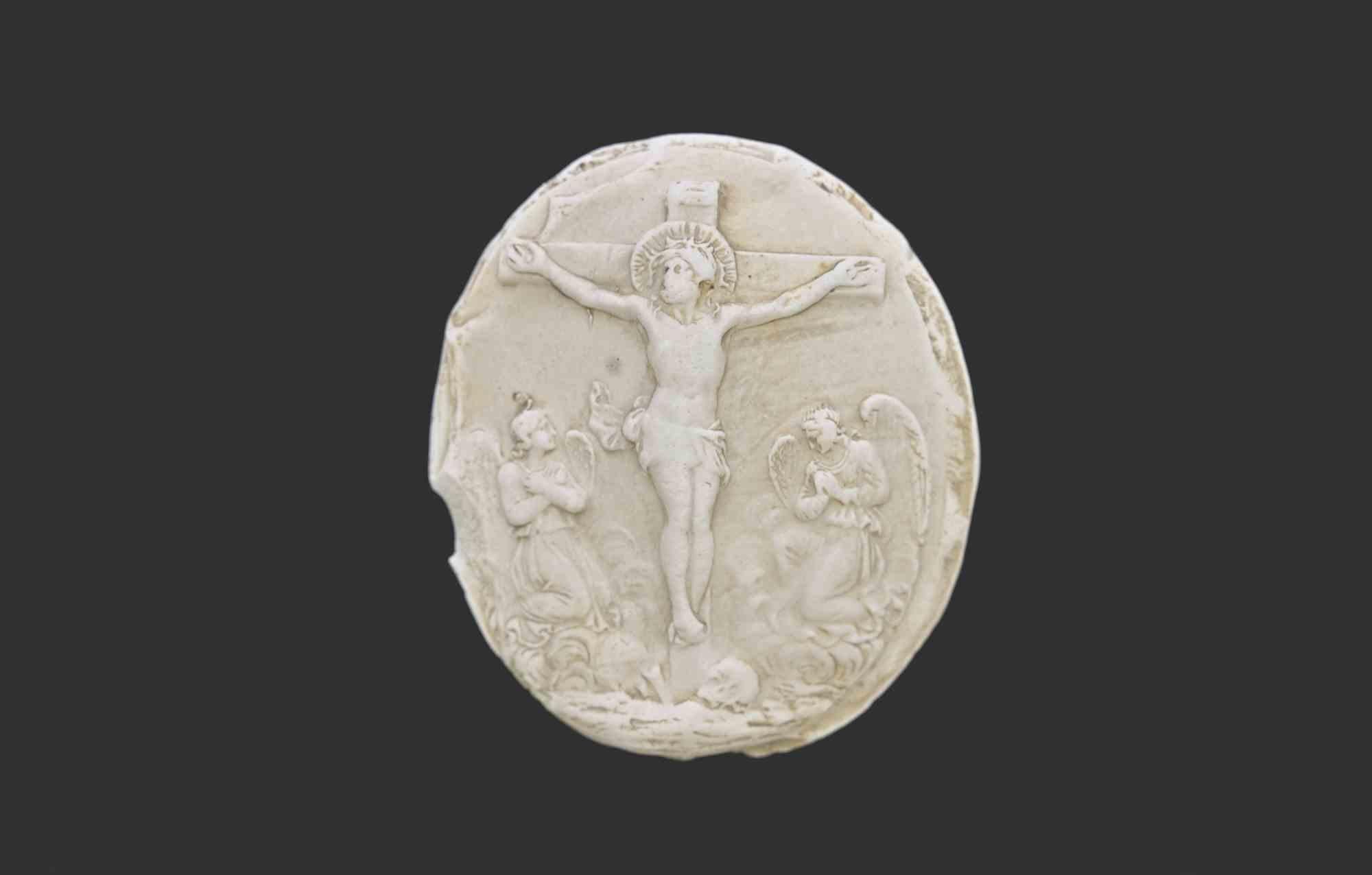 Ancienne intaille camée néoclassique en biscuit.

Italie, 19e siècle.

Bon état.
