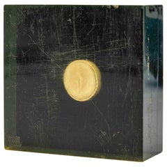 Ancienne intaille camée néoclassique avec étui en plexiglas, 19e siècle