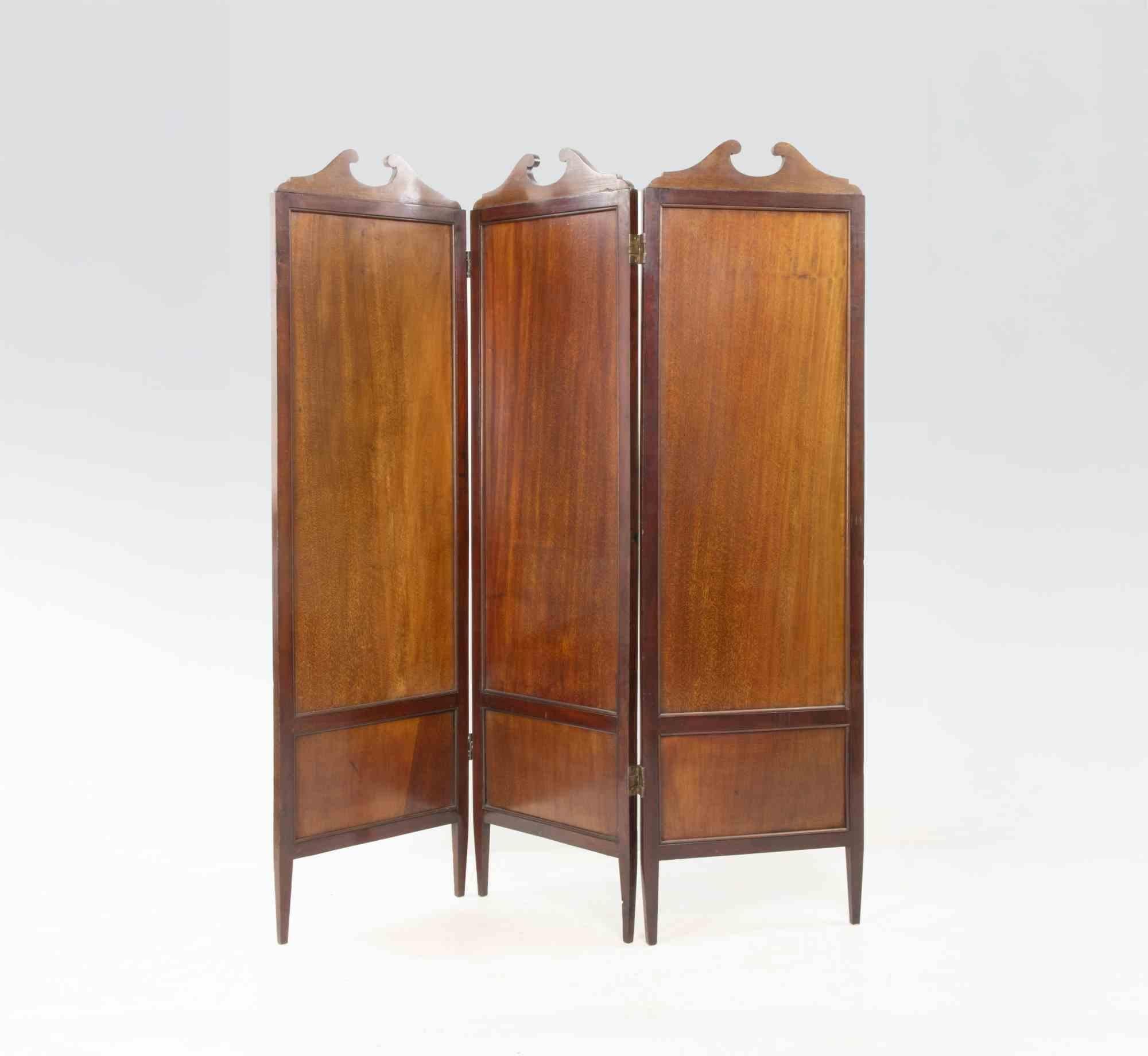 Écran néoclassique ancien à trois panneaux, Italie, 18ème siècle en vente 3