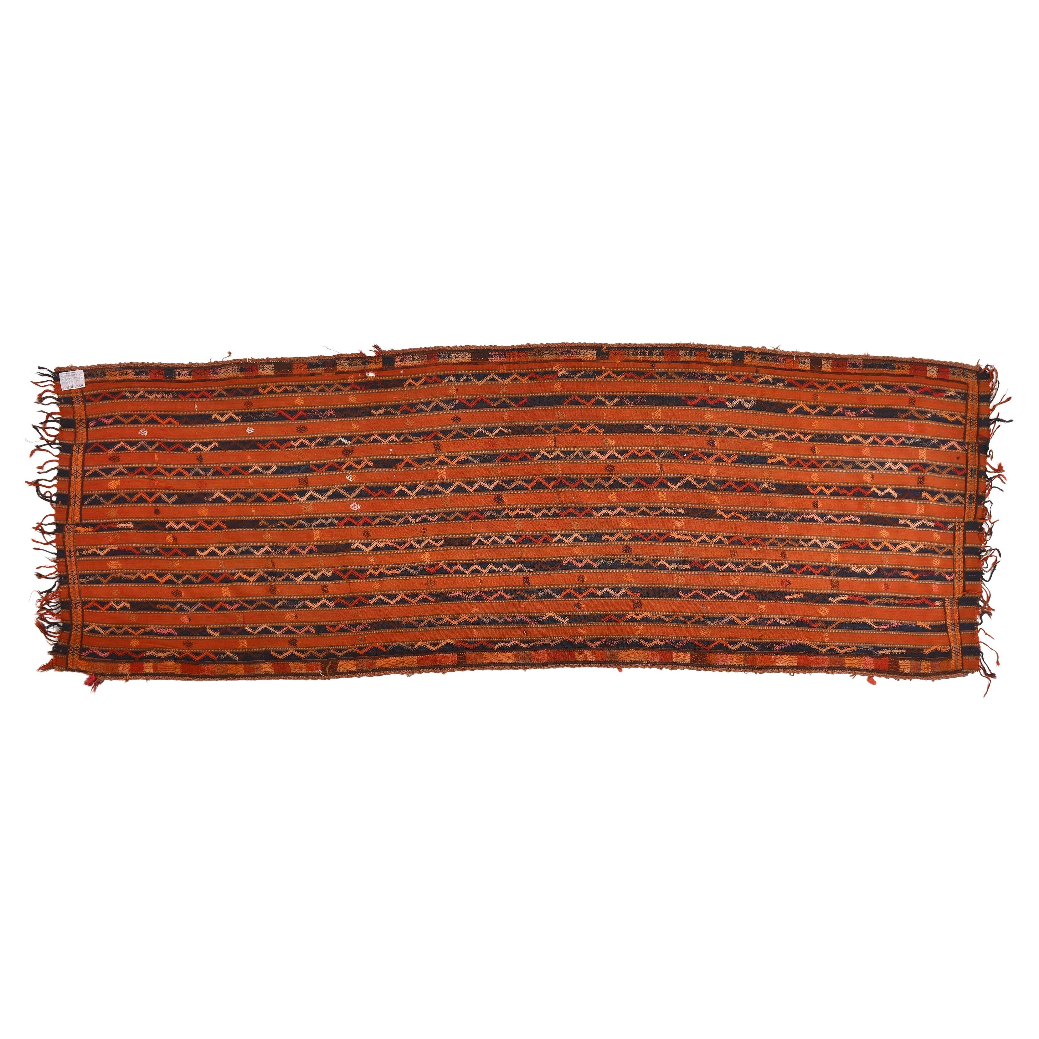 nr. 415 - ancient rare Shahsavan nomadic fabric named 