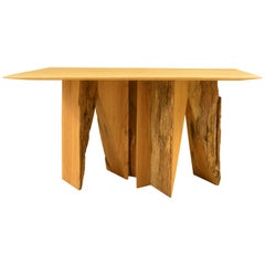 Ancient Normandy Oak New Designed Side Table by Timothée Musset