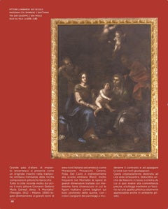 Antikes Gemälde „Madonna und Saint Anne“ aus dem 17. Jahrhundert.