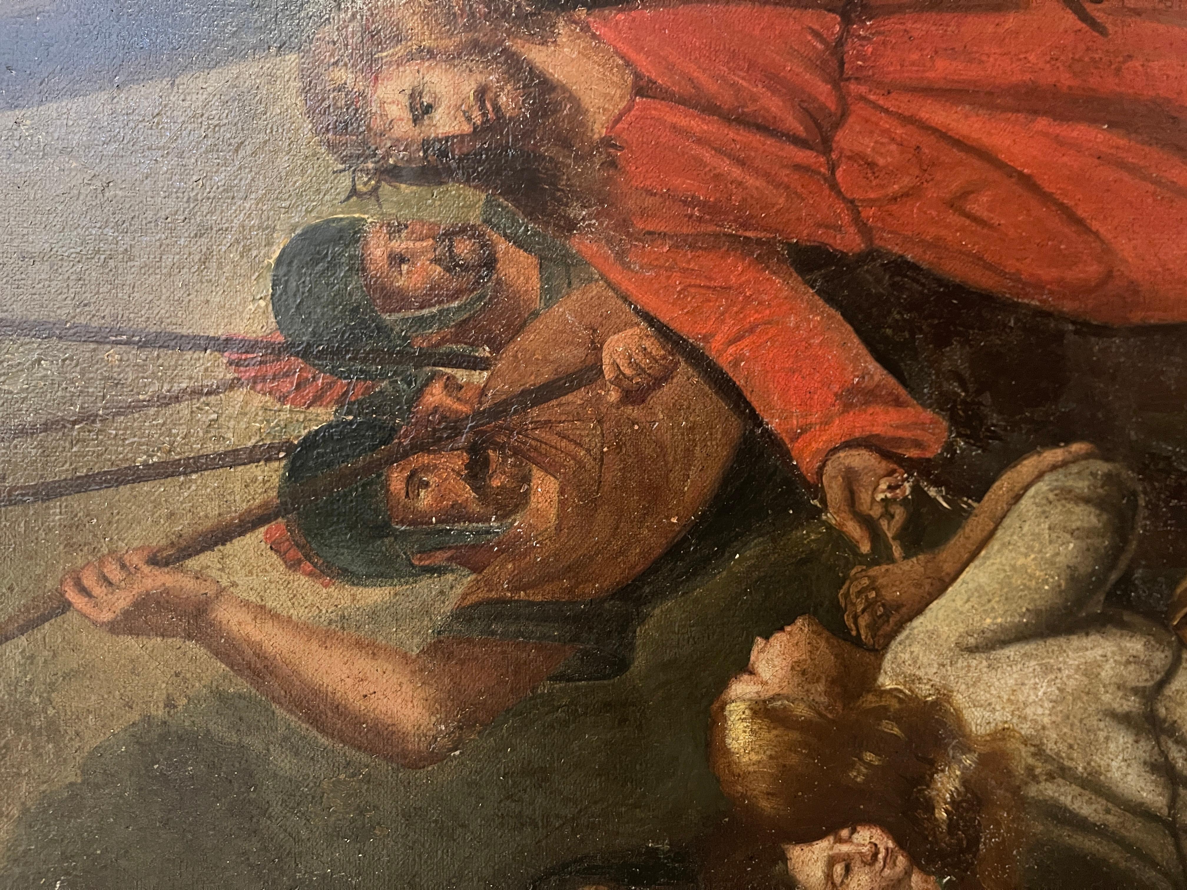 Medievale Pittura antica, La Passione, Circolo di Giuseppe Vaccaro, XIX in vendita