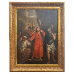 Pittura antica, La Passione, Circolo di Giuseppe Vaccaro, XIX