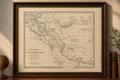 Ancient Persian Empire Map of Persia, Babylon & Arabia, Published 1831