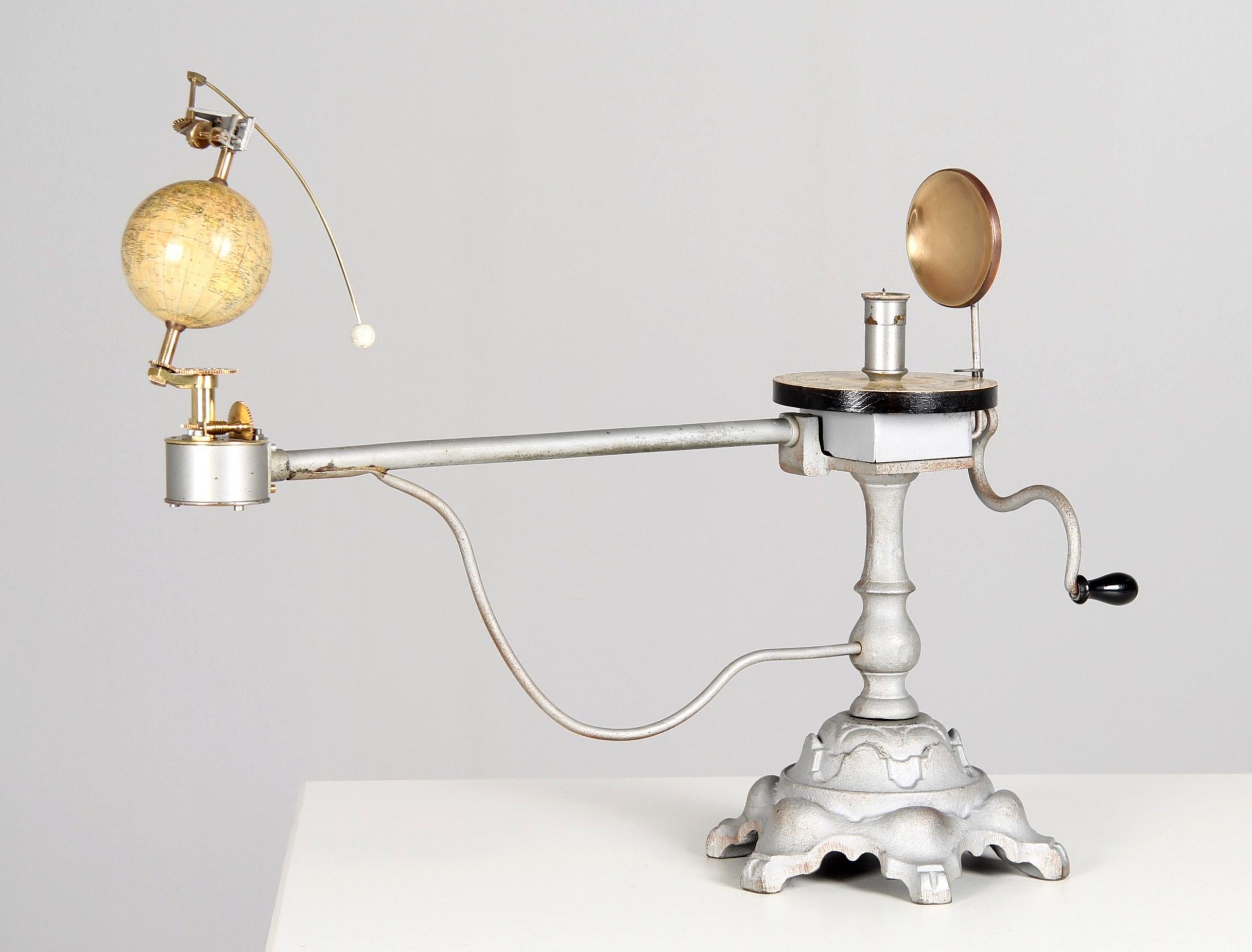 Modèle de planète ancienne, Tellurium, FR. J. Berg, Stockholm, vers 1900 en vente 4