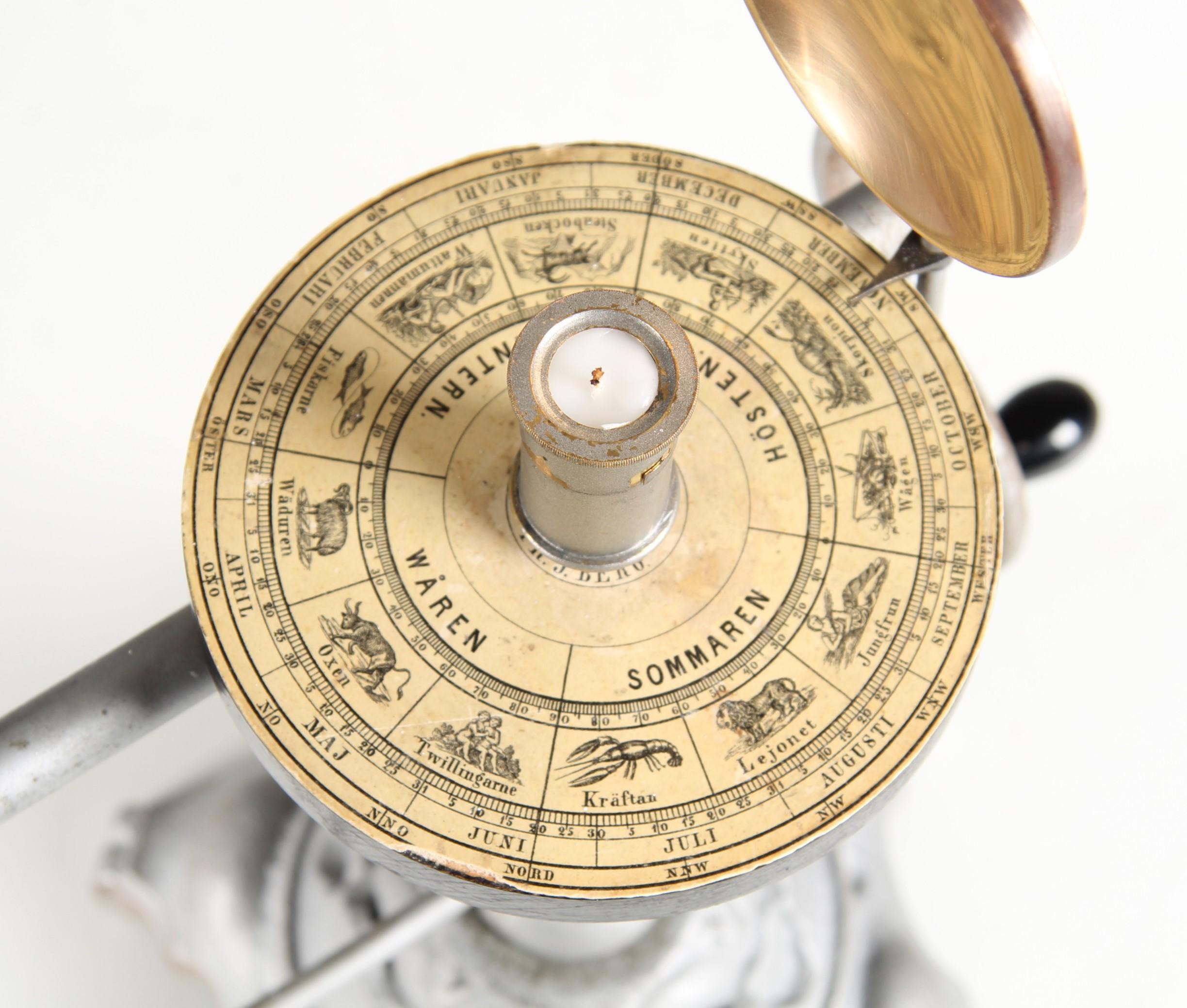 Suédois Modèle de planète ancienne, Tellurium, FR. J. Berg, Stockholm, vers 1900 en vente