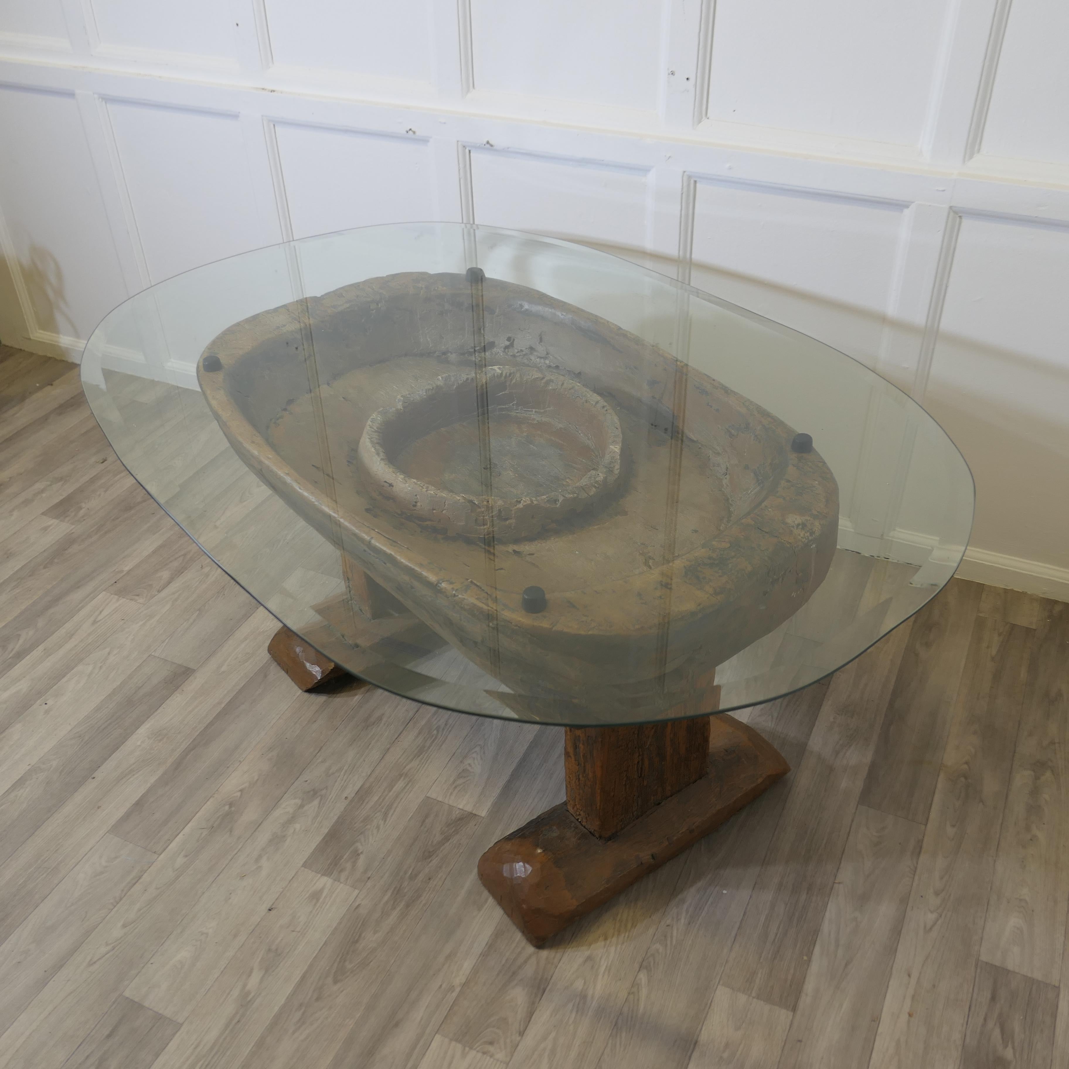 Ancient Preparation Table, Now Rustic Coffee Table In Good Condition For Sale In Godshill, Isle of Wight