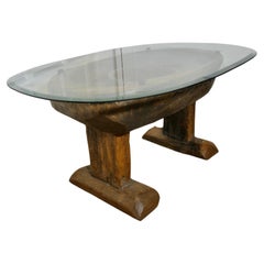 Antique Ancient Preparation Table, Now Rustic Coffee Table