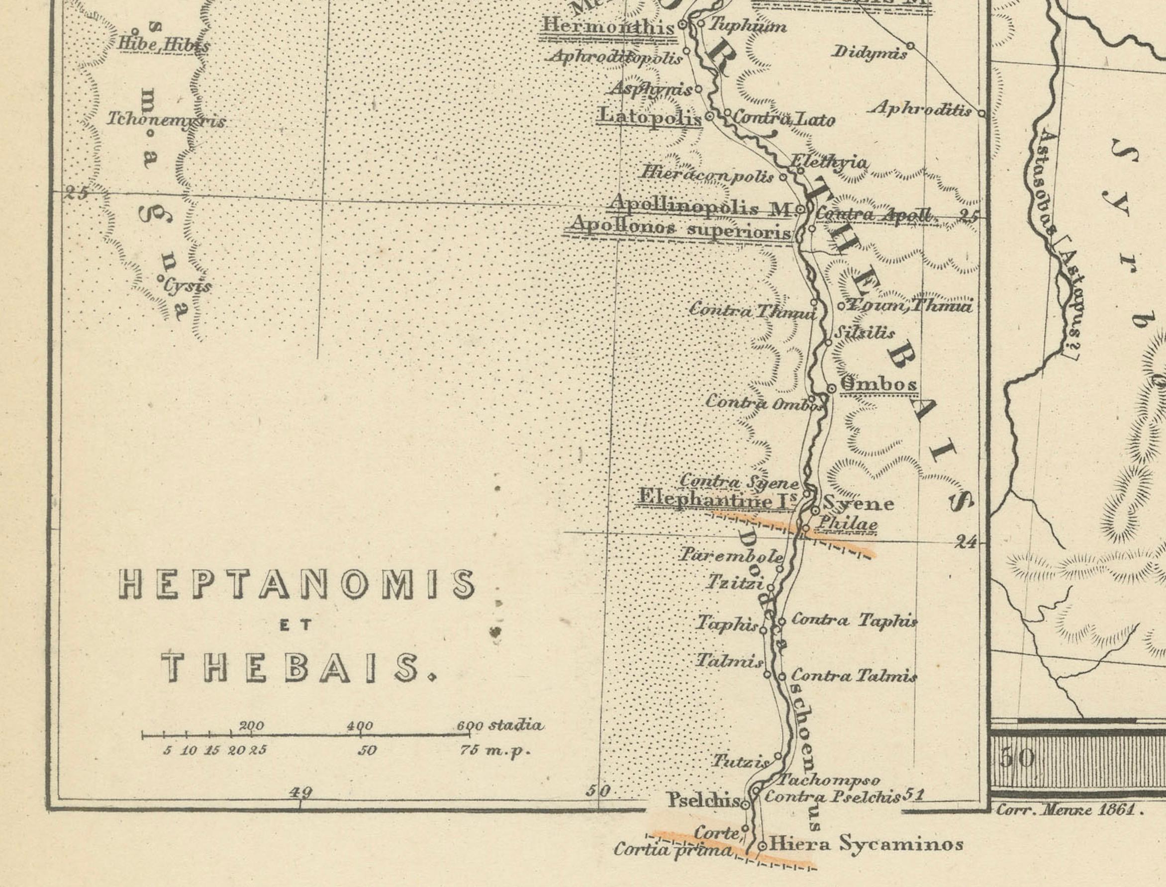 Antike Realitäten Nordostasiens: Arabia, Ägypten und Ägypten, veröffentlicht 1880 im Zustand „Gut“ im Angebot in Langweer, NL