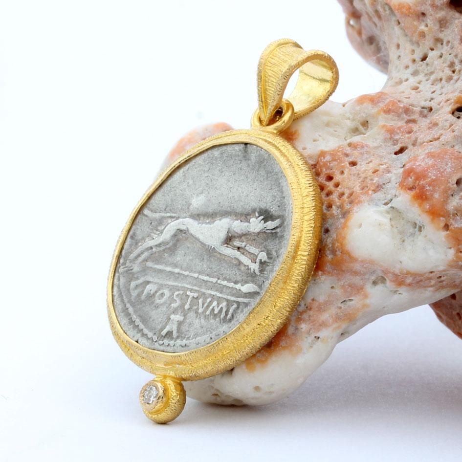 Une pièce de monnaie intéressante, authentique, en argent 